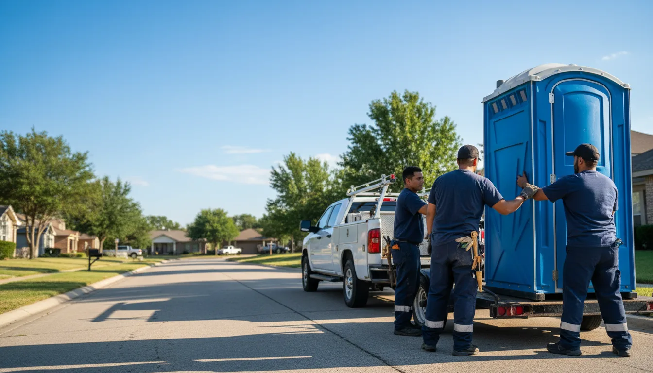 Portable Toilet Rental in Mode, IL near me
